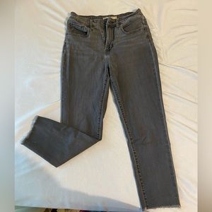 black 721 high rise skinny LEVIS jeans